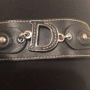 Christian Dior leather bracelet
